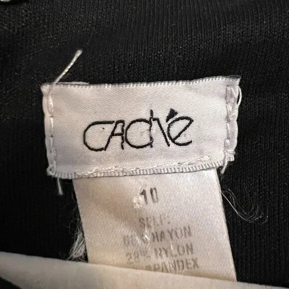 Embellished Black Sheath Dress - Picture 4 of 4